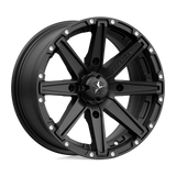 Roues tout-terrain MSA - EMBRAYAGE M33 | 15X7 / 10 Décalage / 4X156 Boulon Motif | M33-05756