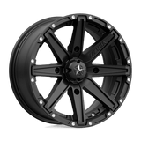 Roues tout-terrain MSA - EMBRAYAGE M33 | 15X7 / 10 Décalage / 4X137 Boulon Motif | M33-05737