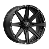 Roues tout-terrain MSA - EMBRAYAGE M33 | 16X7 / 10 Décalage / 4X137 Boulon Motif | M33-06737