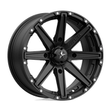 Roues tout-terrain MSA - EMBRAYAGE M33 | 16X7 / 10 Décalage / 4X137 Boulon Motif | M33-06737