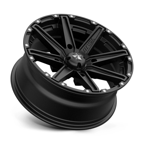 Roues tout-terrain MSA - EMBRAYAGE M33 | 16X7 / 10 Décalage / 4X137 Boulon Motif | M33-06737