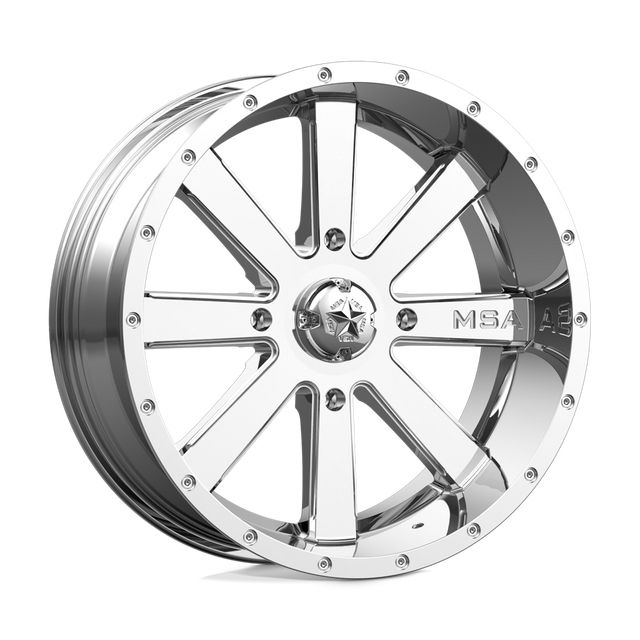 MSA Offroad Wheels - M34 FLASH | 18X7 / 00 Offset / 4X137 Bolt Pattern | M34-018737C