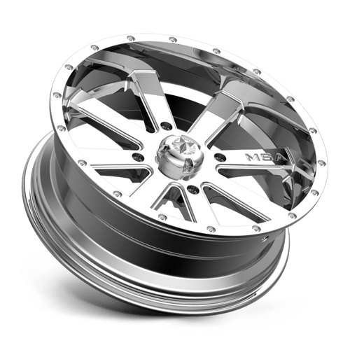 MSA Offroad Wheels - M34 FLASH | 18X7 / 00 Offset / 4X156 Bolt Pattern | M34-018756C