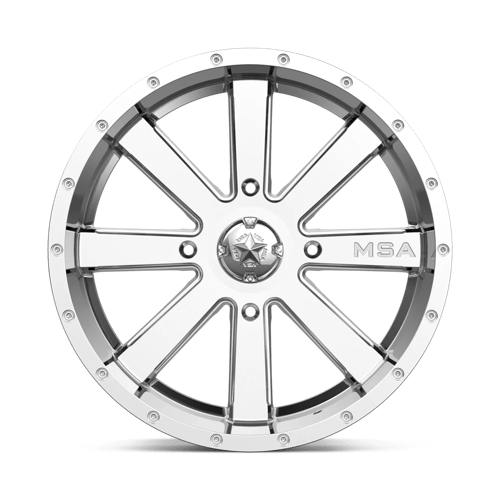 MSA Offroad Wheels - M34 FLASH | 18X7 / 00 Offset / 4X137 Bolt Pattern | M34-018737C