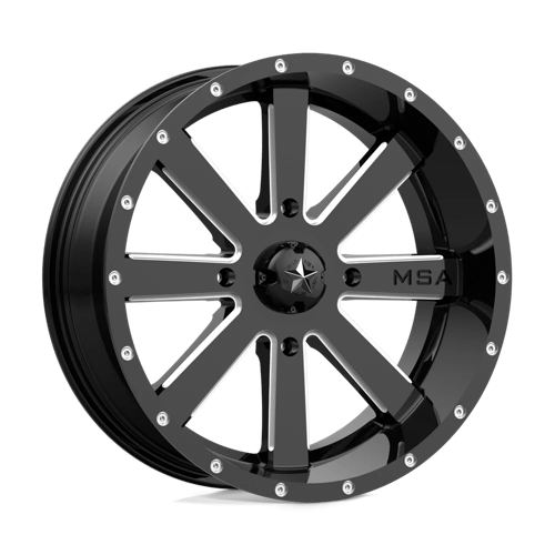 MSA Offroad Wheels - M34 FLASH | 20X7 / 00 Offset / 4X137 Bolt Pattern | M34-020737M