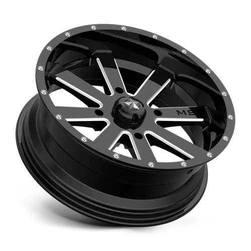 Roues tout-terrain MSA - M34 FLASH | 22X7 / 00 Décalage / 4X137 Modèle de boulon | M34-022737M