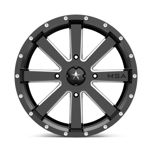 MSA Offroad Wheels - M34 FLASH | 20X7 / 00 Offset / 4X137 Bolt Pattern | M34-020737M