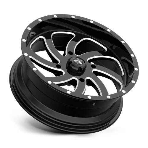 Roues tout-terrain MSA - M36 SWITCH | 22X7 / 00 Décalage / 4X137 Modèle de boulon | M36-022737M