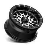 Roues tout-terrain MSA - M37 BRUTE BEADLOCK | 14X7 / 10 Décalage / 4X137 Boulon Motif | M37-04737