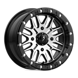 Roues tout-terrain MSA - M37 BRUTE BEADLOCK | 15X7 / 10 Décalage / 4X156 Boulon Motif | M37-05756