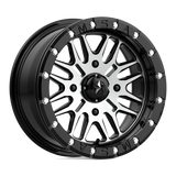 Roues tout-terrain MSA - M37 BRUTE BEADLOCK | 15X7 / 10 Décalage / 4X156 Boulon Motif | M37-05756