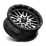 Roues tout-terrain MSA - M37 BRUTE BEADLOCK | 18X7 / 10 Décalage / 4X156 Boulon | M37-018756