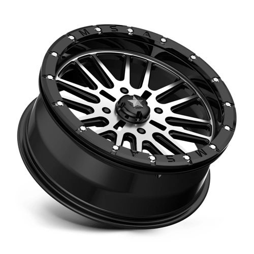 Roues tout-terrain MSA - M37 BRUTE BEADLOCK | 18X7 / 10 Décalage / 4X156 Boulon | M37-018756