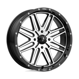 Roues tout-terrain MSA - M38 BRUTE | 20X7 / 10 Décalage / 4X156 Boulon Motif | M38-020756