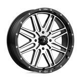 Roues tout-terrain MSA - M38 BRUTE | 20X7 / 10 Décalage / 4X156 Boulon Motif | M38-020756