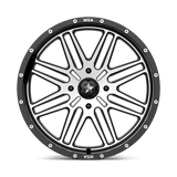 Roues tout-terrain MSA - M38 BRUTE | 20X7 / 10 Décalage / 4X137 Modèle de boulon | M38-020737