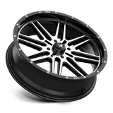 MSA Offroad Wheels - M38 BRUTE | 22X7 / 10 Offset / 4X156 Bolt Pattern | M38-022756