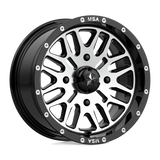 Roues tout-terrain MSA - M38 BRUTE | 14X7 / 10 Décalage / 4X110 Boulon Motif | M38-04710