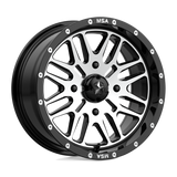 Roues tout-terrain MSA - M38 BRUTE | 15X7 / 10 Décalage / 4X137 Boulon Motif | M38-05737