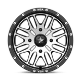 Roues tout-terrain MSA - M38 BRUTE | 15X7 / 10 Décalage / 4X137 Boulon Motif | M38-05737