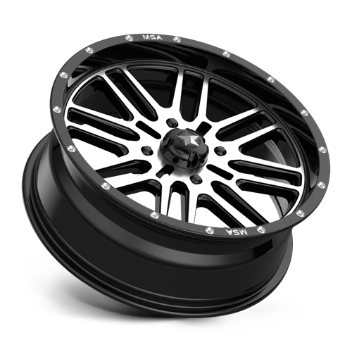 MSA Offroad Wheels - M38 BRUTE | 18X7 / 10 Offset / 4X156 Bolt Pattern | M38-018756