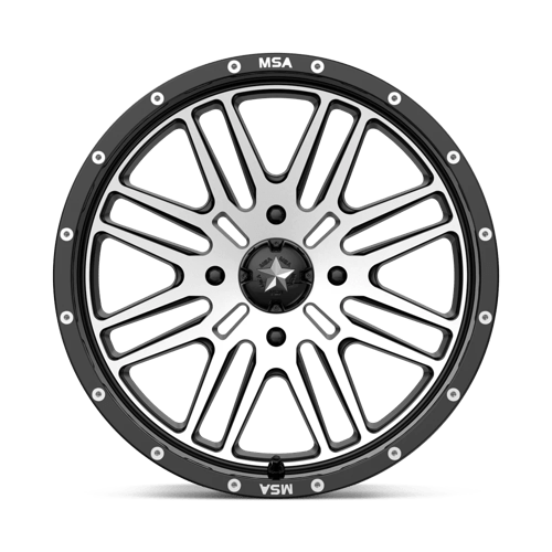 MSA Offroad Wheels - M38 BRUTE | 18X7 / 10 Offset / 4X156 Bolt Pattern | M38-018756