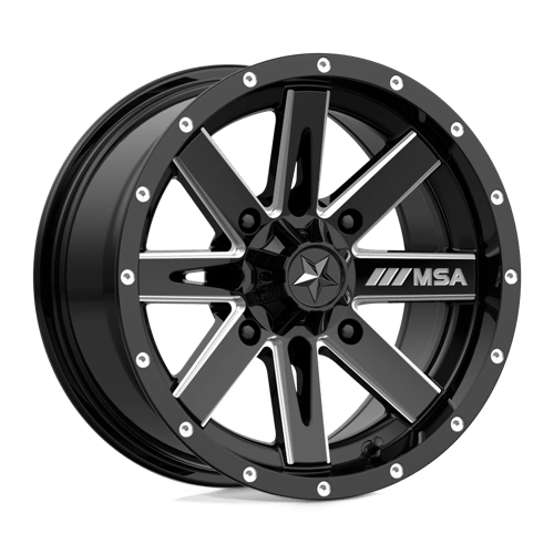 Roues tout-terrain MSA - M41 BOXER | 14X7 / 10 Décalage / 4X110 Boulon Motif | M41-04710