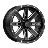 Roues tout-terrain MSA - M41 BOXER | 14X7 / -47 Décalage / 4X110 Modèle de boulon | M41-14710