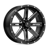 Roues tout-terrain MSA - M41 BOXER | 16X7 / 10 Décalage / 4X137 Boulon Motif | M41-06737