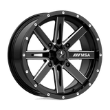 Roues tout-terrain MSA - M41 BOXER | 16X7 / 10 Décalage / 4X137 Boulon Motif | M41-06737