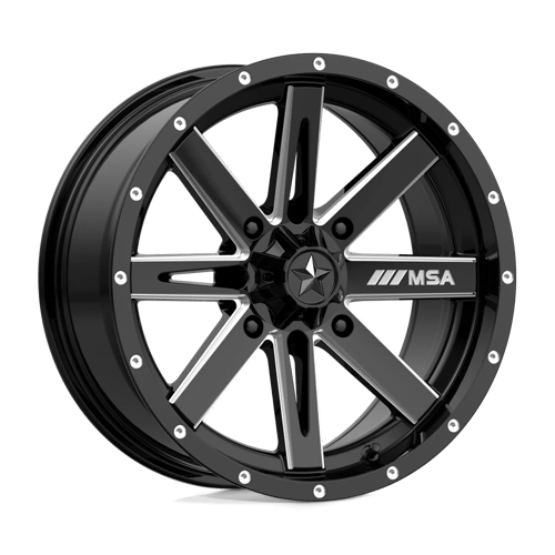 Roues tout-terrain MSA - M41 BOXER | 16X7 / 10 Décalage / 4X137 Boulon Motif | M41-06737