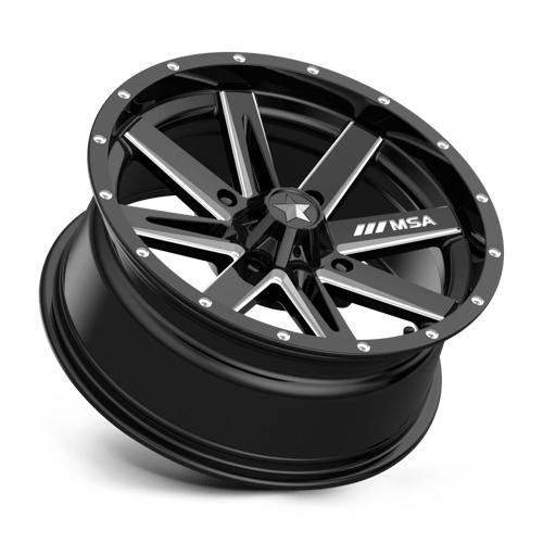 Roues tout-terrain MSA - M41 BOXER | 16X7 / 10 Décalage / 4X137 Boulon Motif | M41-06737