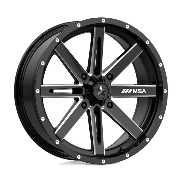 MSA Offroad Wheels - M41 BOXER | 18X7 / 10 Offset / 4X137 Bolt Pattern | M41-018737