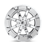 Fuel 1PC - D536 MAVERICK | 20X9 / 1 Offset / 6X135/6X139.7 Bolt Pattern | D53620909850