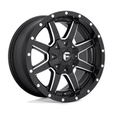 Carburant 1PC - D538 MAVERICK | 17X10 / -24 Décalage / 8X165.1 Modèle de boulon | D53817008245