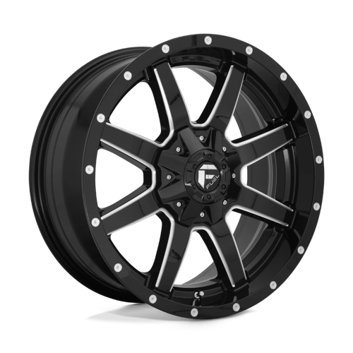 Carburant 1PC - D610 MAVERICK | 22X12 / -44 Décalage / 8X170 Boulon Motif | D61022201747