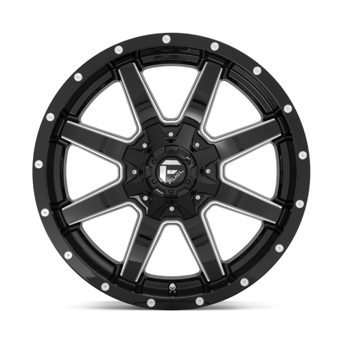 Fuel 1PC - D610 MAVERICK | 20X9 / 1 Offset / 5X139.7/5X150 Bolt Pattern | D61020907050