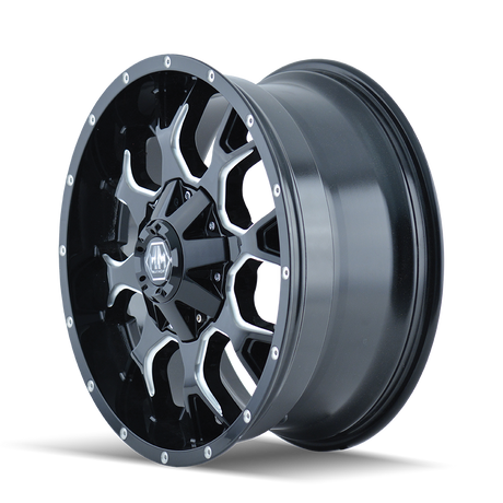 MAYHEM - WARRIOR | 20X10 / -25 Offset / 8X165.1 Modèle de boulon | 8015-2176M
