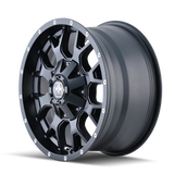 MAYHEM WARRIOR 8015 NOIR MAT 17X9 6-135/6-139.7 -12MM 106MM