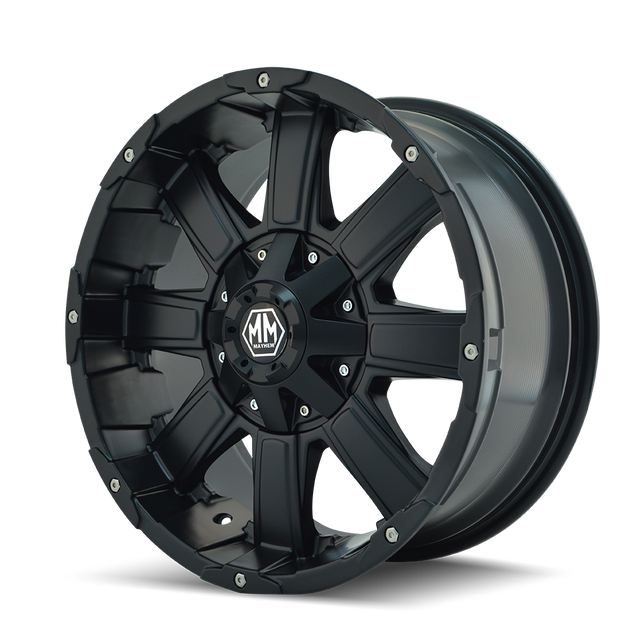 MAYHEM CHAOS 8030 MATTE BLACK 20X9 5-127/5-135 -12MM 87MM