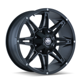 MAYHEM RAMPAGE 8090 NOIR MAT 18X9 5-114.3/5-127 18MM 87MM