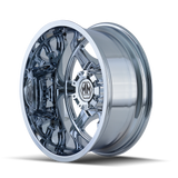 MAYHEM MONSTIR 8101 ARRIÈRE CHROME 22X8.25 8-165.1 -160MM 121.3MM