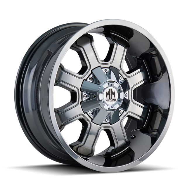 MAYHEM FIERCE 8103 CHROME 20X10 6-135/6-139.7 -19MM 106MM