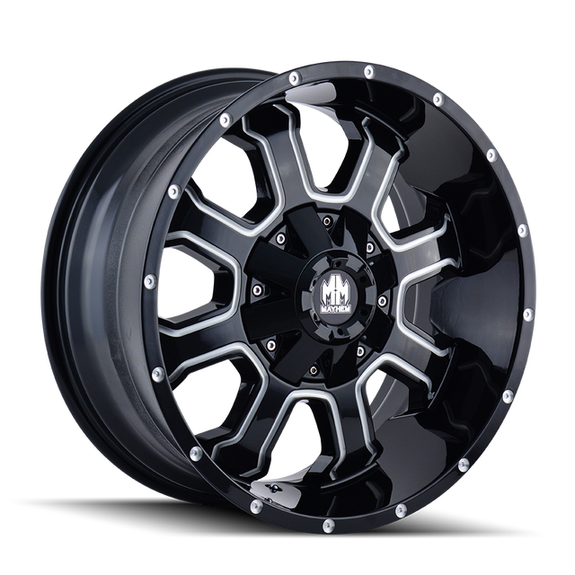 MAYHEM - FIERCE | 17X9 / 18 Offset / 8X165.1 Modèle de boulon | 8103-7981M18