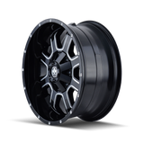 MAYHEM FIERCE 8103 NOIR BRILLANT FRAISÉ 20X10 6-135/6-139.7 -19MM 106MM