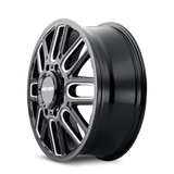 MAYHEM - COGENTDUALLY | 20X8.25 / 115 Offset / 8X210 Modèle de boulon | 8107D-2879BF115