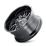 VOLANT MAYHEM 8111 NOIR BRILLANT FRAISÉ 20X10 6-135/6-139.7 -19MM 106MM