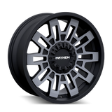 MAYHEM CORTEX 8113 NOIR MAT AVEC TEINTE FLECHETTE USINÉE 20X10 6-135/6-139.7 -19MM 106MM