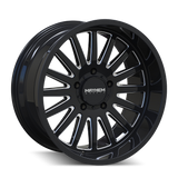 MAYHEM UTOPIA 8114 NOIR BRILLANT FRAISÉ 22X12 6-135 -44MM 87.1MM