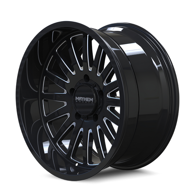 MAYHEM UTOPIA 8114 NOIR BRILLANT FRAISÉ 20X9 8-165.1 18MM 125.2MM